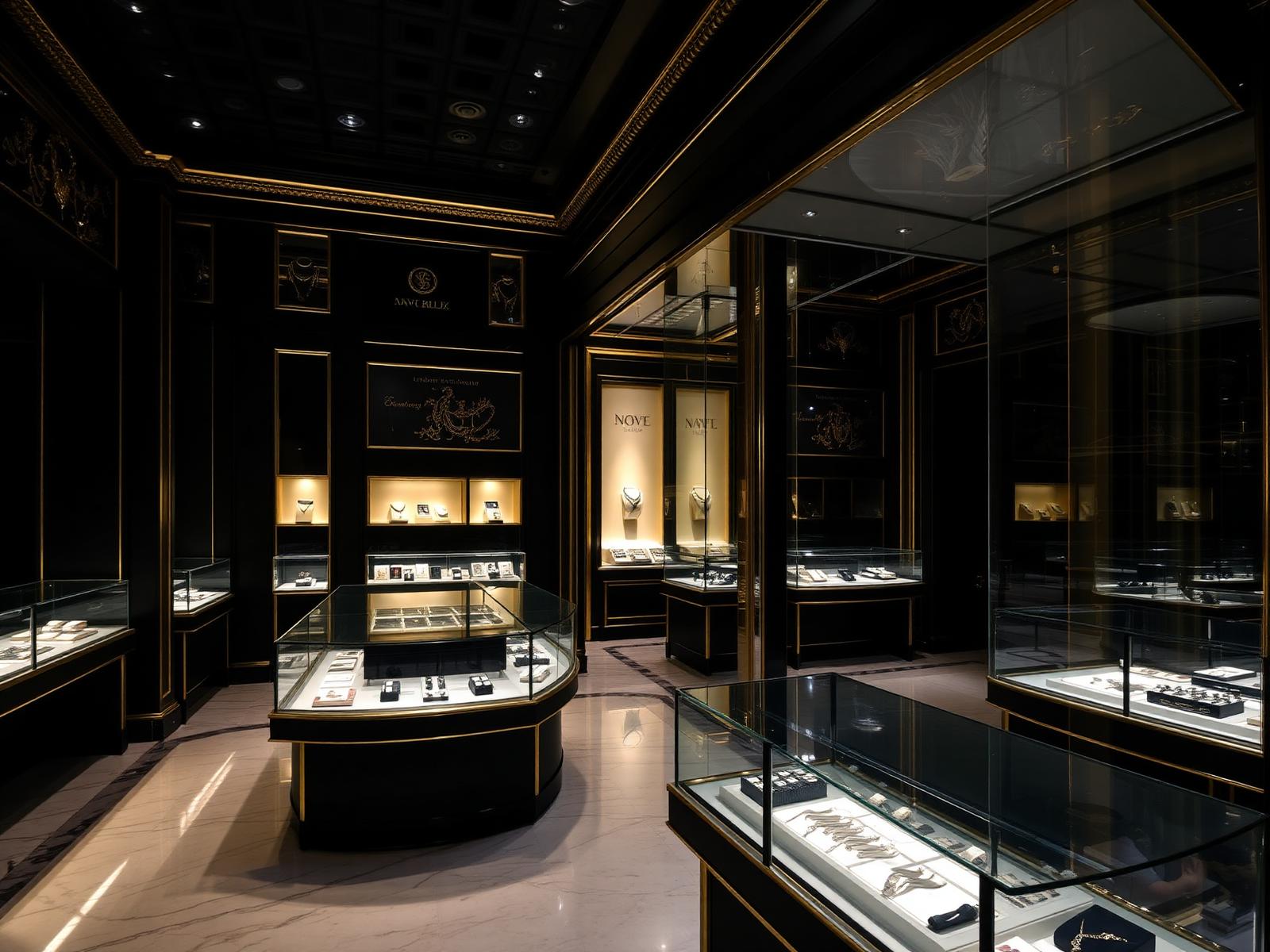 Interior of Gem Gallery in Manhattan